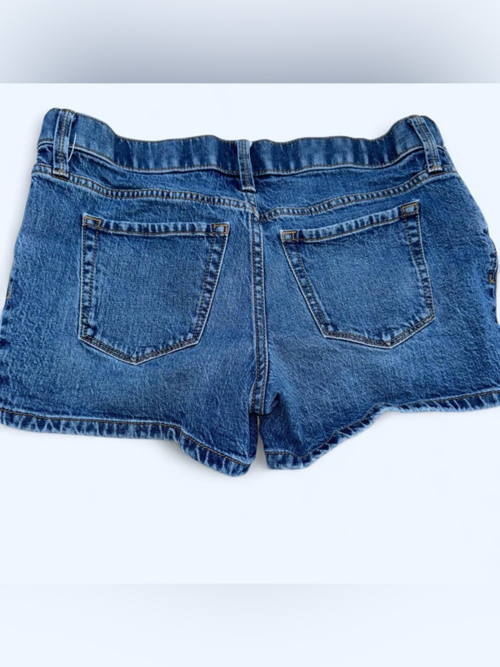 *SOLD*
Isabel Maternity by Ingrid & Isabel Blue Denim Jean Shorts - Picture 4 of 6